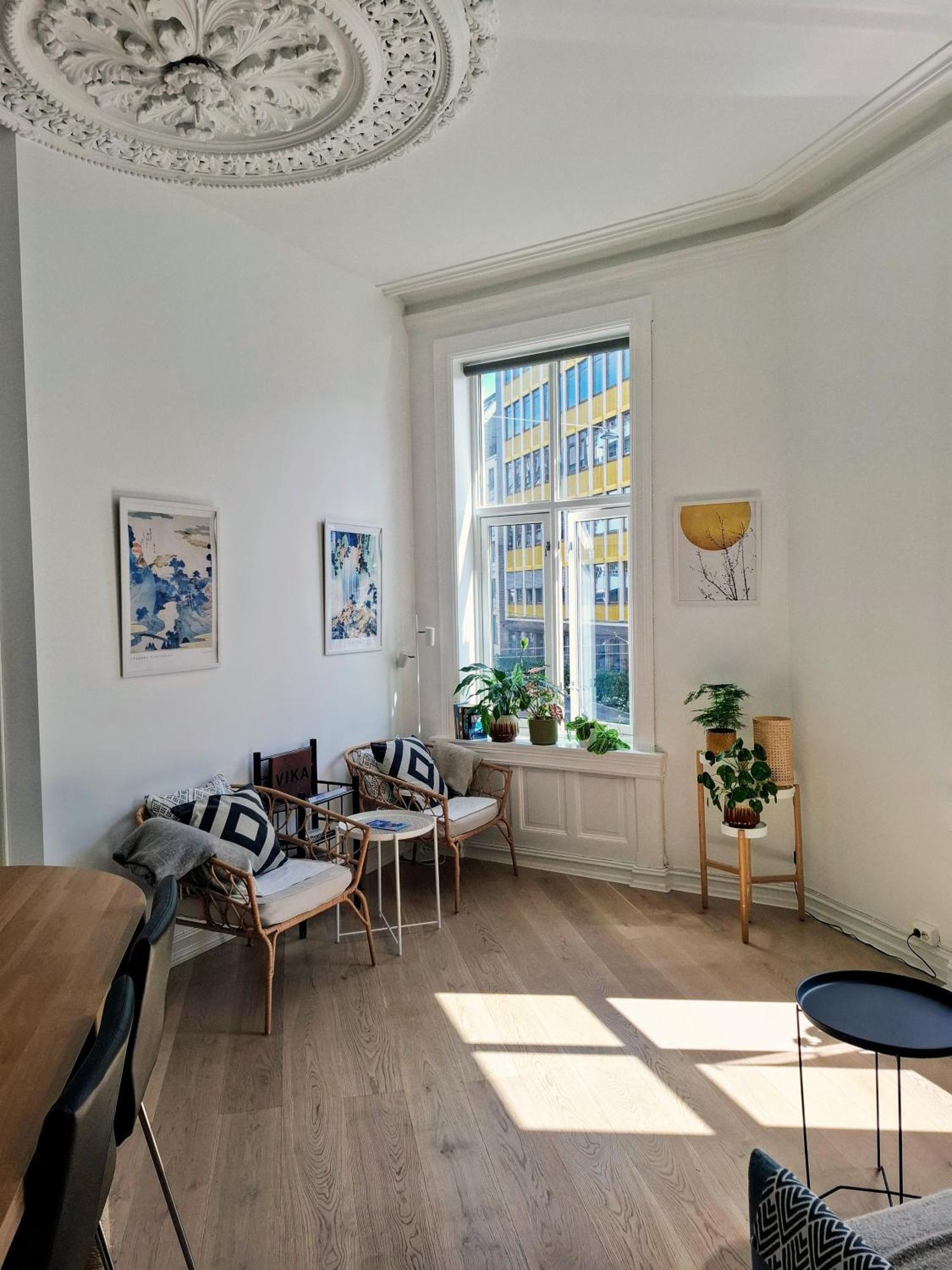 Bright And Charming Apartment From 1878 With View To The New National Museum In Oslo Kültér fotó